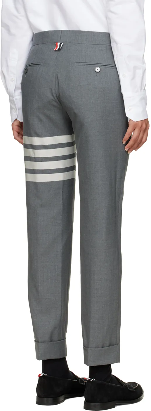 4-Bar Tailored Cropped Pants