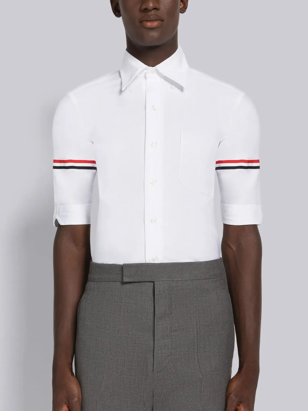 Rwb Stripe Short-Sleeved Shirt