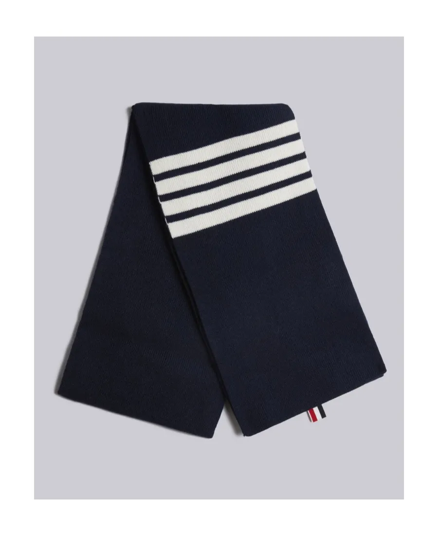 4-Bar Knitted Scarf