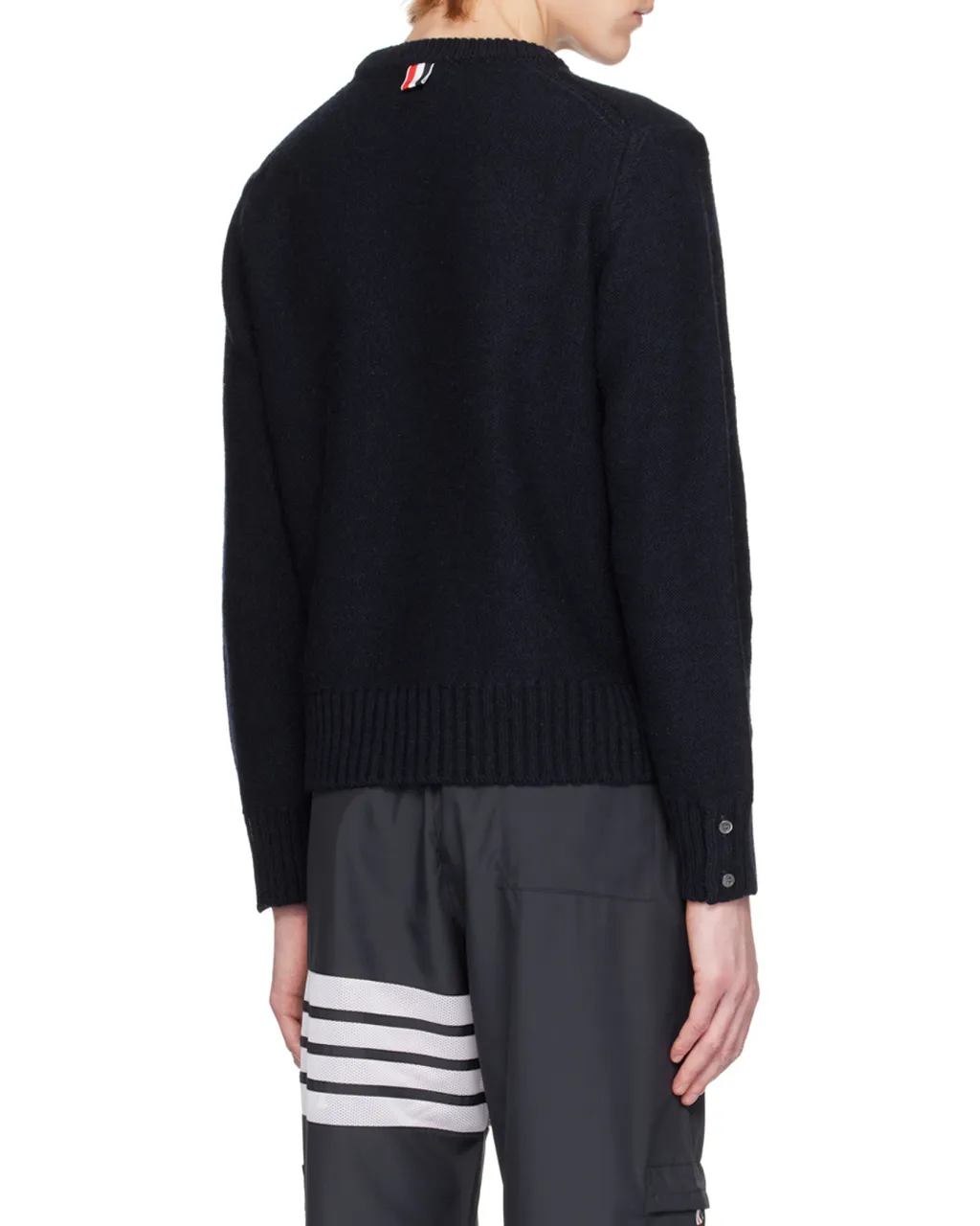 4-Bar Crewneck Sweater