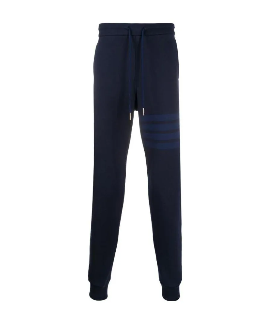 4-Bar Drawstring Track Pants