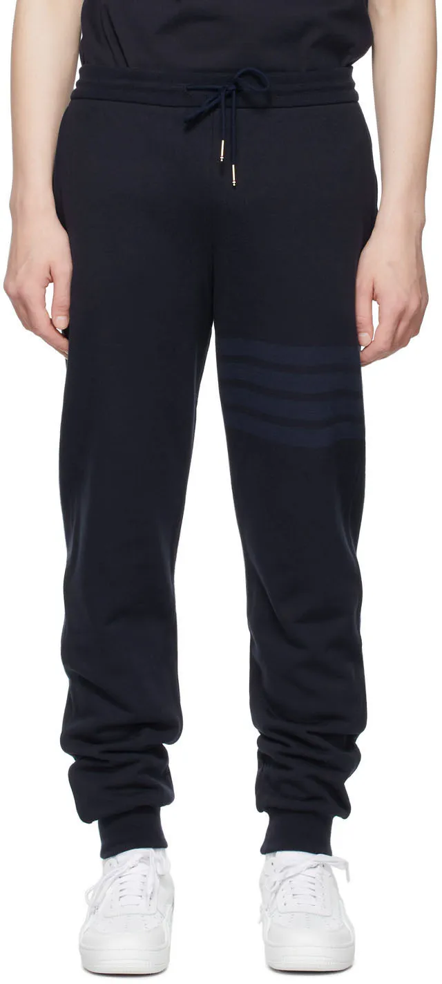4-Bar Drawstring Track Pants