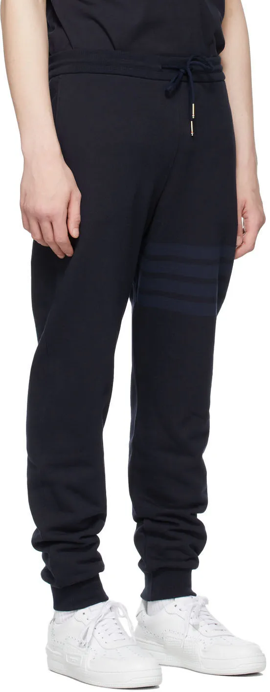 4-Bar Drawstring Track Pants