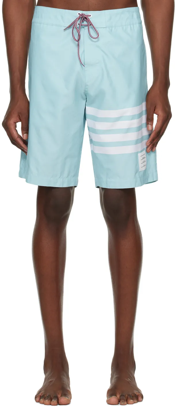 4-Bar Drawstring Shorts
