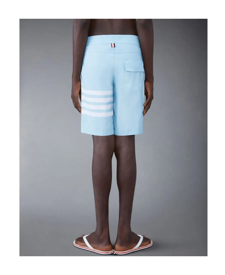 4-Bar Drawstring Shorts