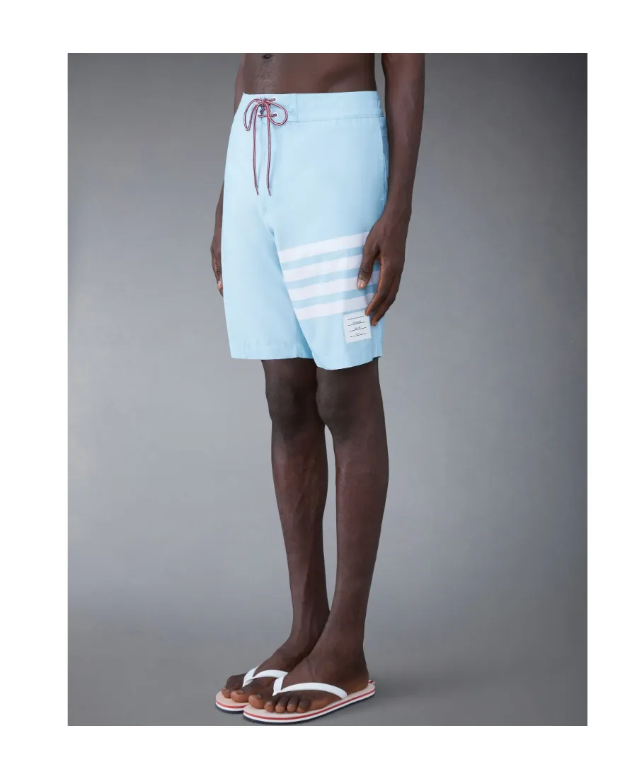 4-Bar Drawstring Shorts