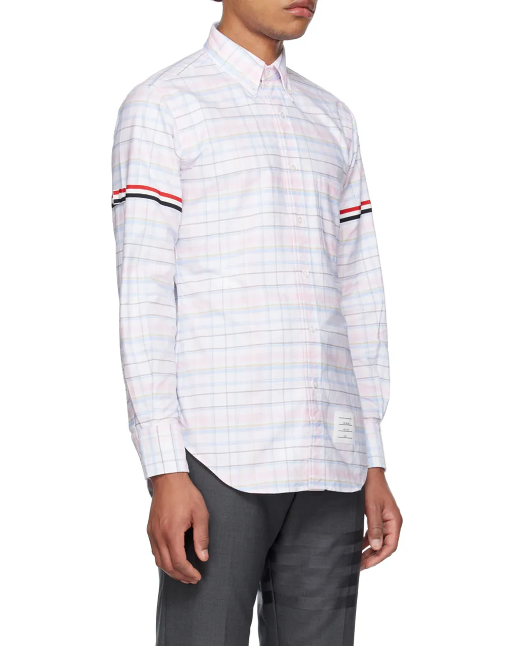 Checked Long-Sleeved Shirt