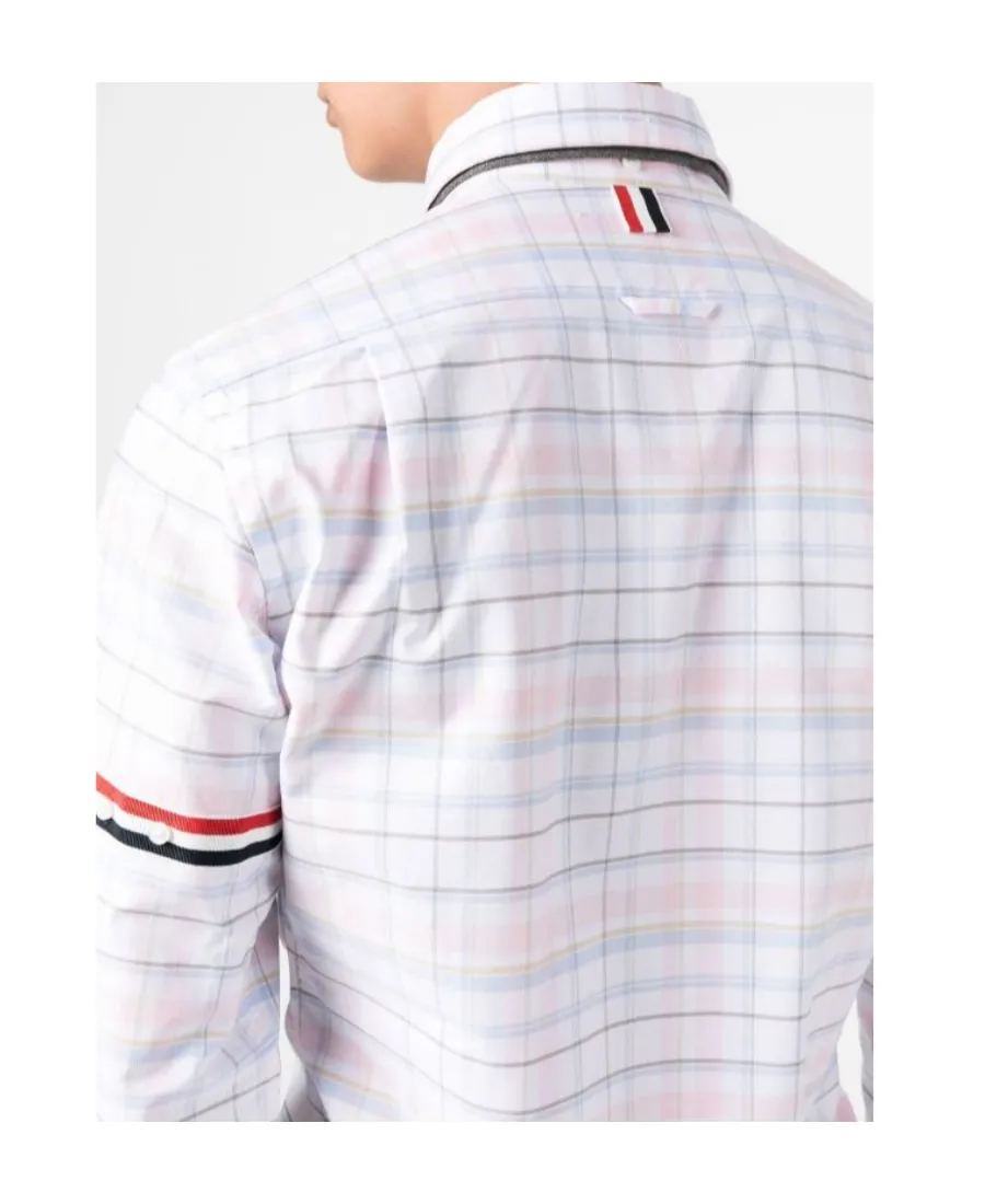Checked Long-Sleeved Shirt