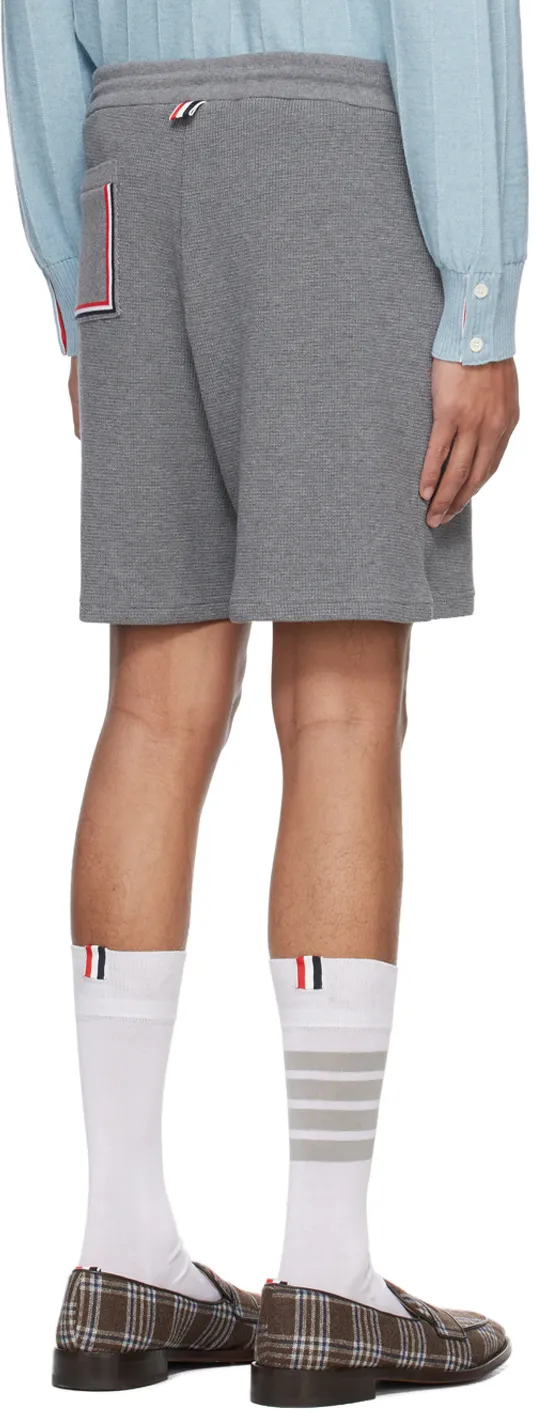 Logo Patch Drawstring Shorts