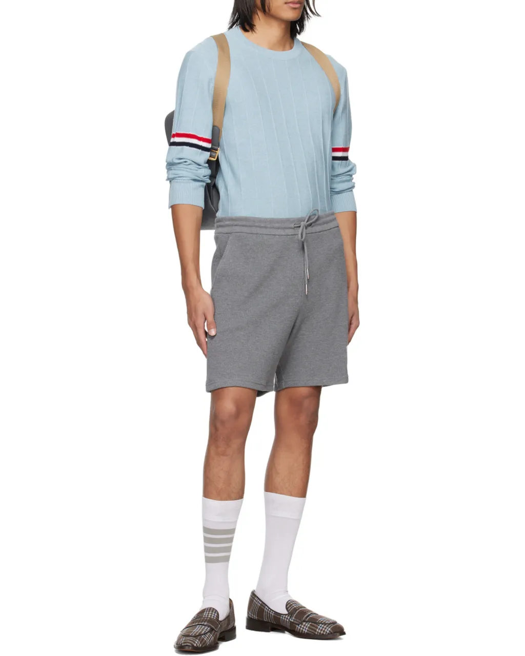 Logo Patch Drawstring Shorts