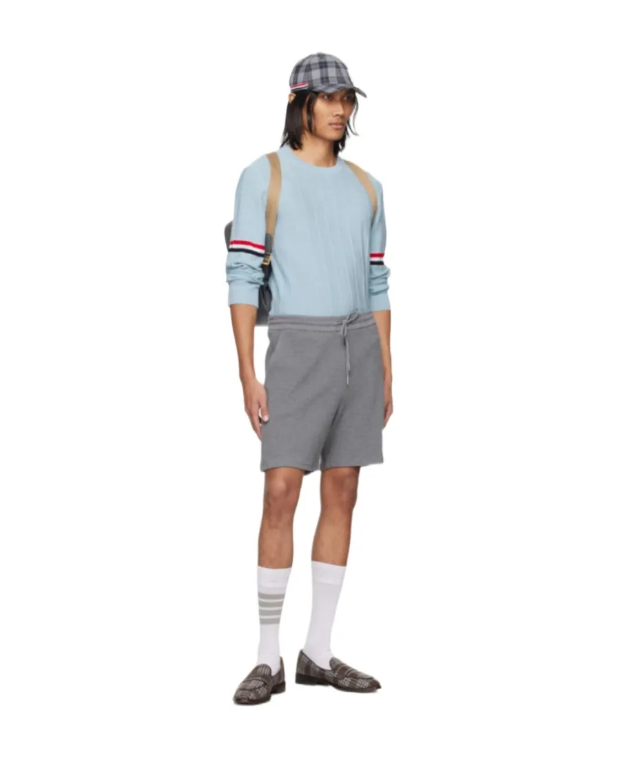 Logo Patch Drawstring Shorts