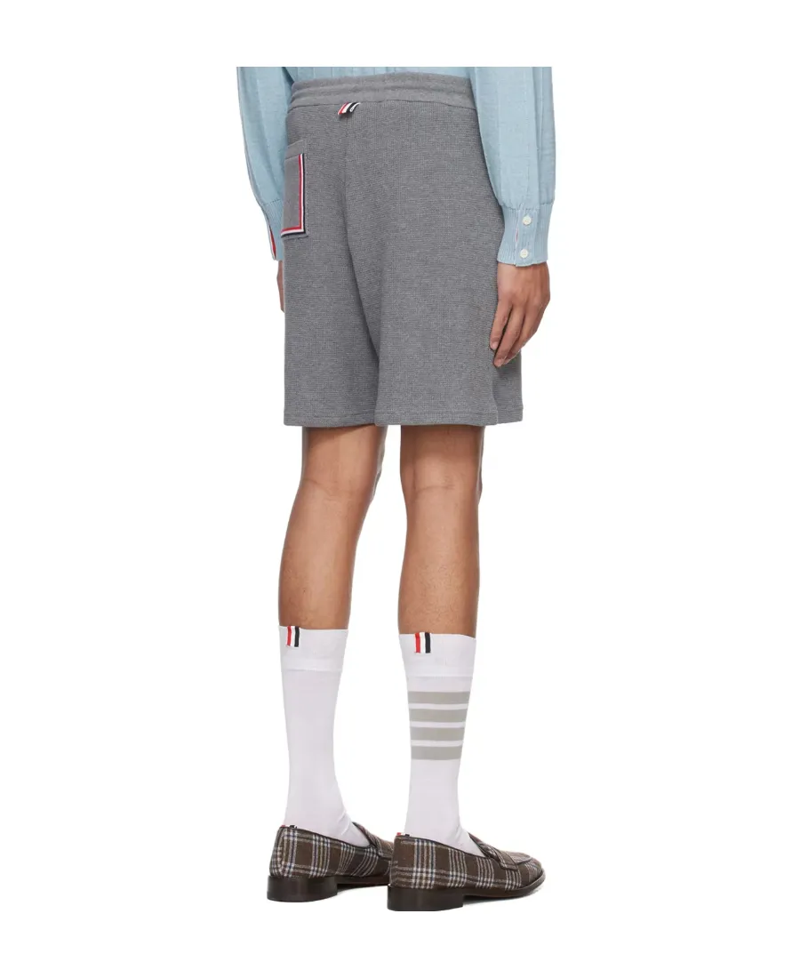 Logo Patch Drawstring Shorts
