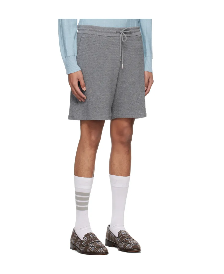Logo Patch Drawstring Shorts