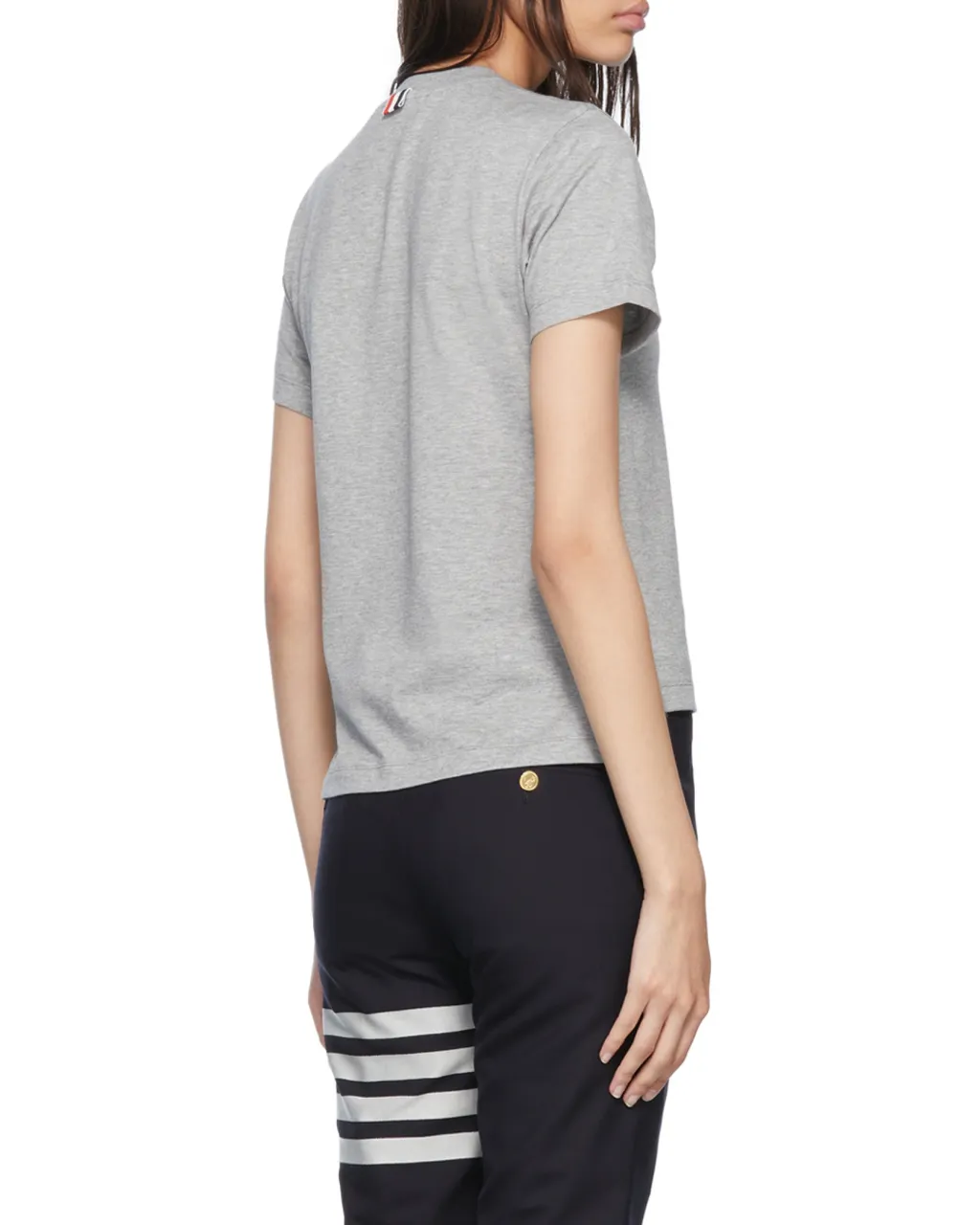 Logo Patch Crewneck T-Shirt