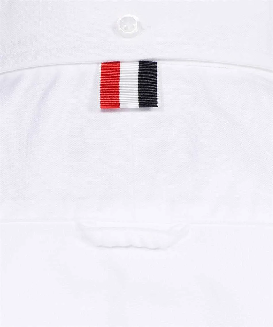 Logo-Patch Cotton Shirt