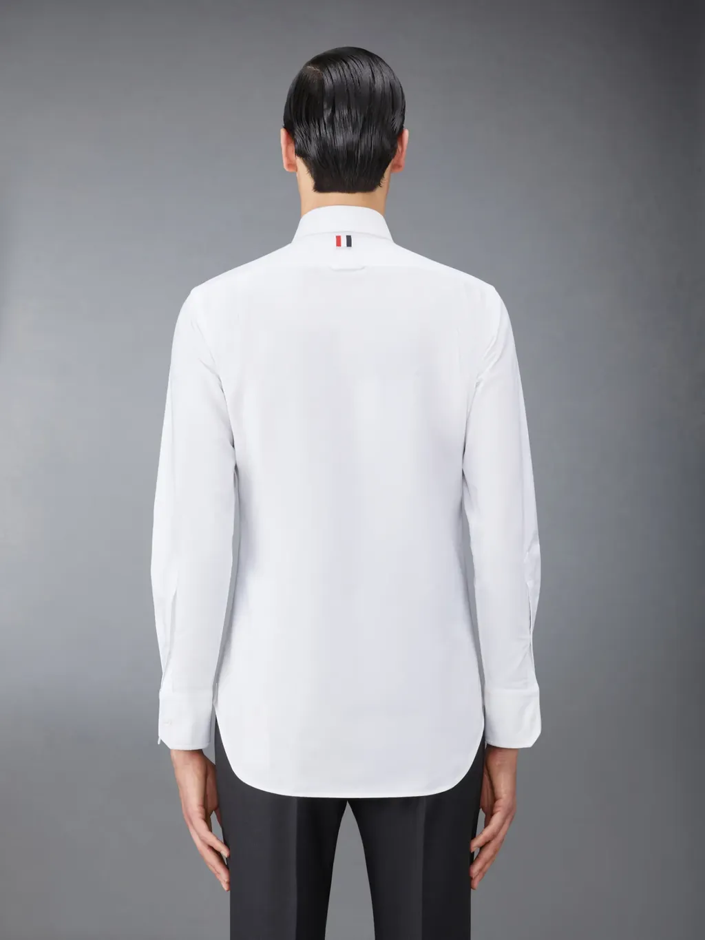Logo-Patch Cotton Shirt