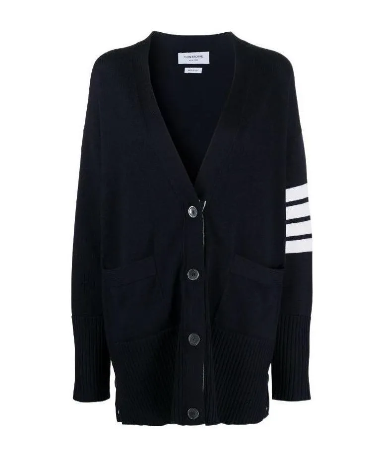 4-Bar Stripe Cardigan