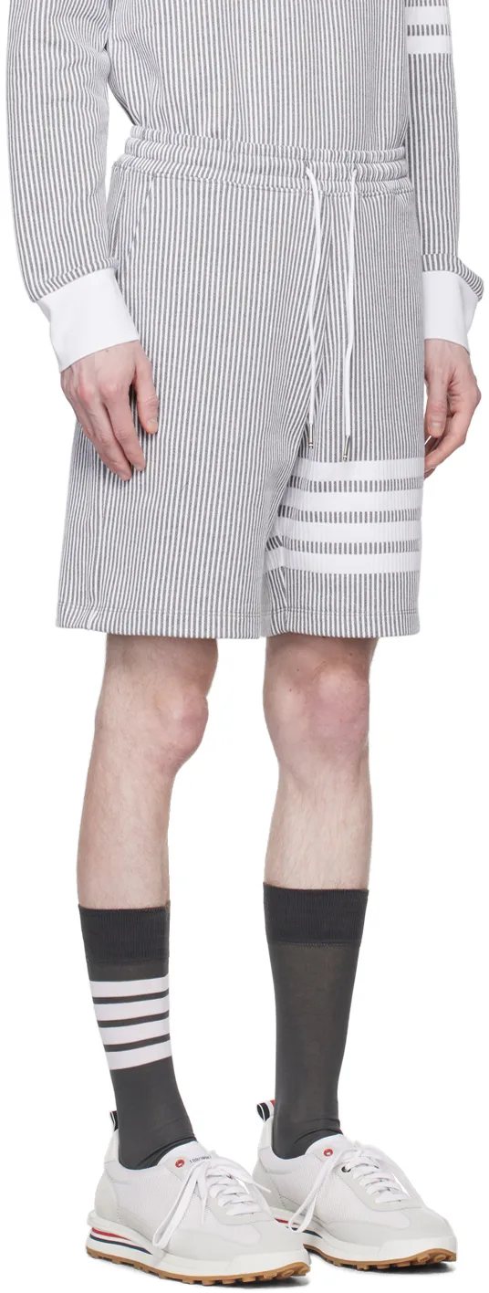 4-Bar Stripe Track Shorts