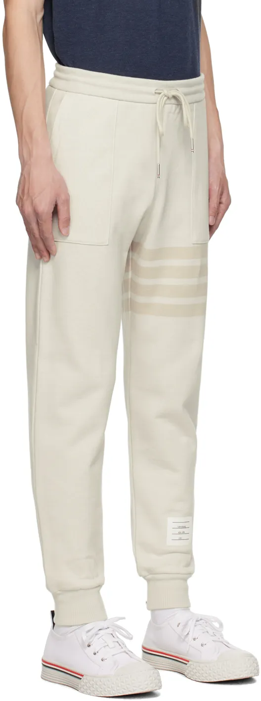4-Bar Drawstring Track Pants