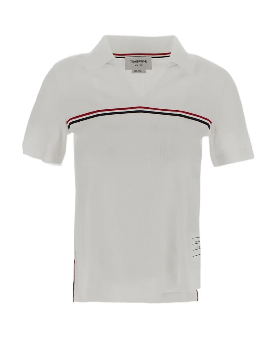 Rwb Stripe Detailed Polo Shirt