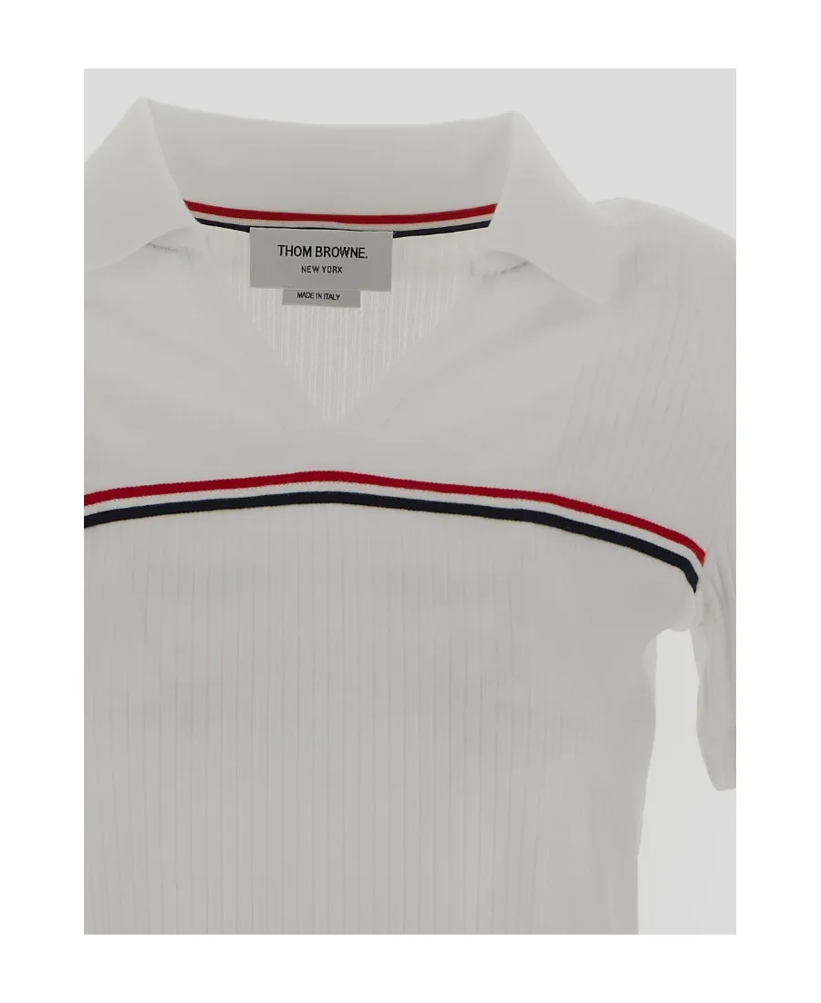 Rwb Stripe Detailed Polo Shirt