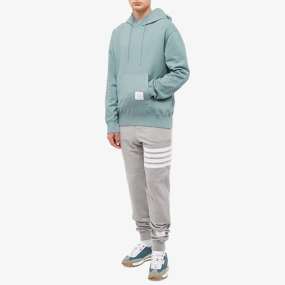 Logo-Patch Drawstring Hoodie