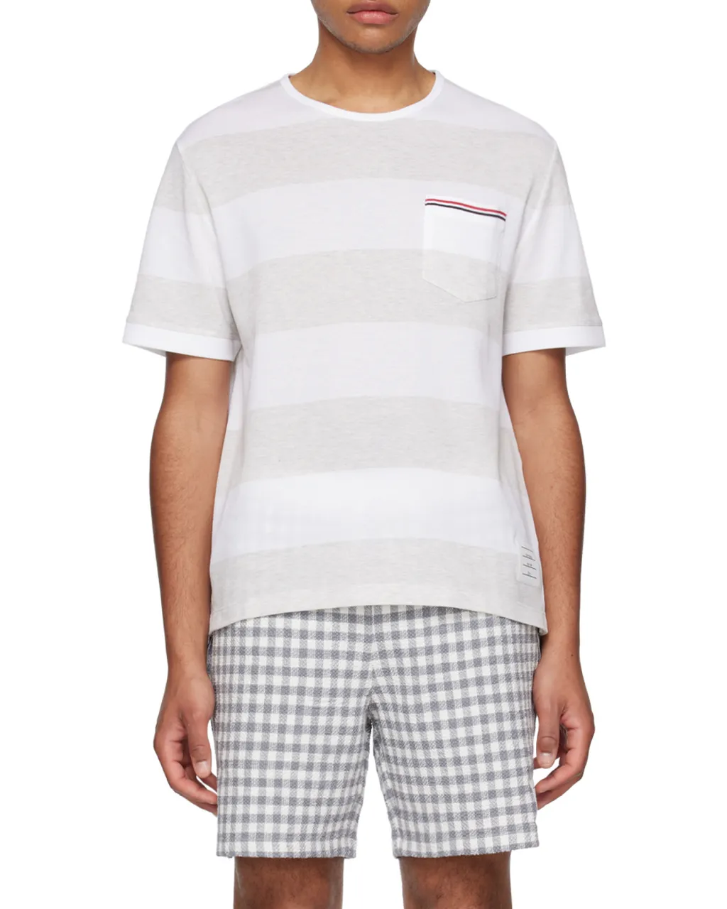 Rugby Stripe Crewneck T-Shirt