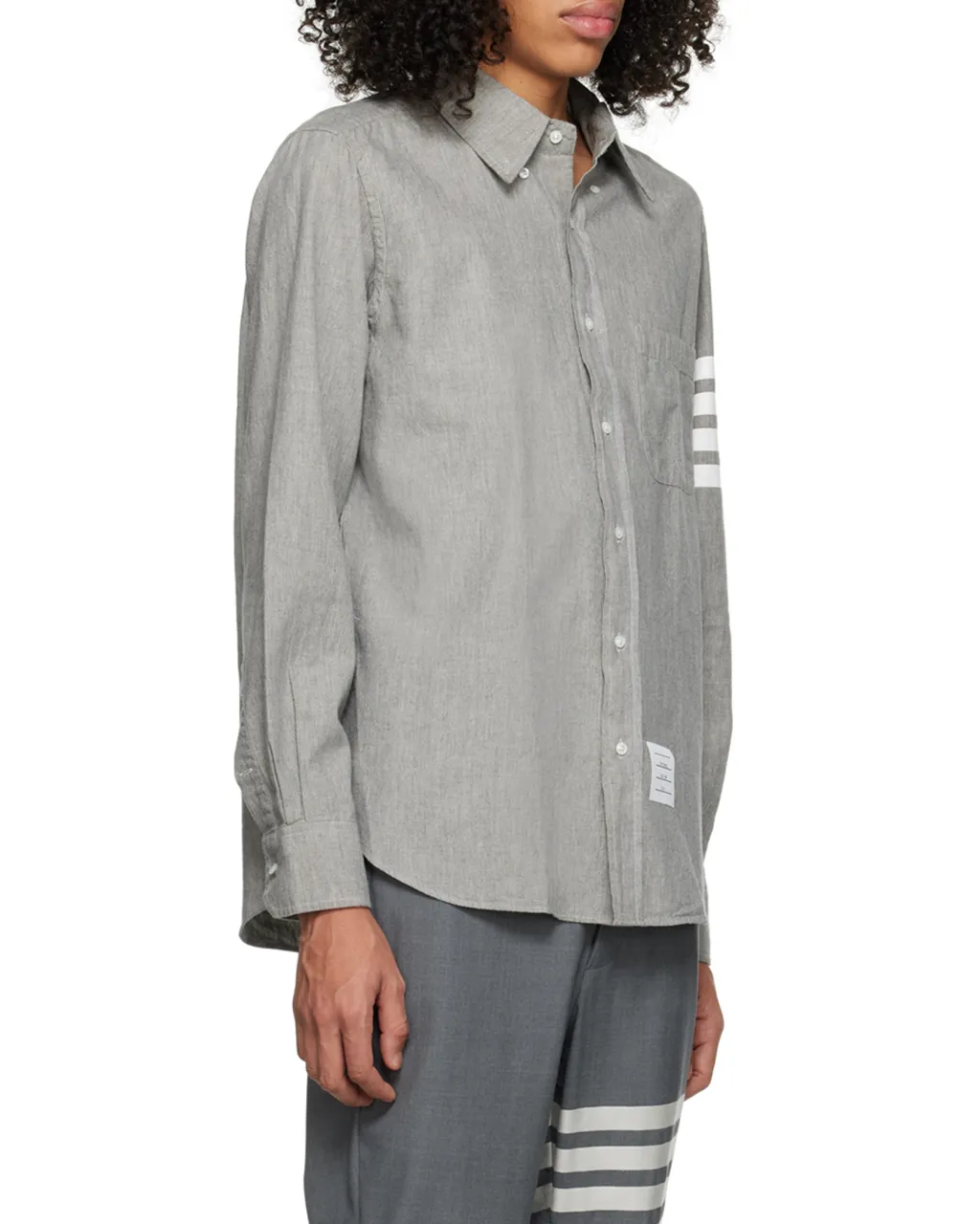 4-Bar Denim Shirt