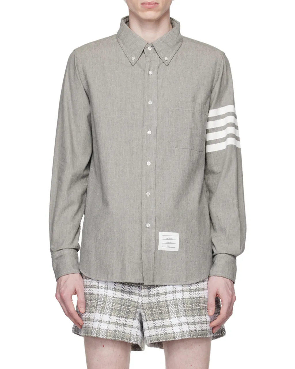 4-Bar Denim Shirt