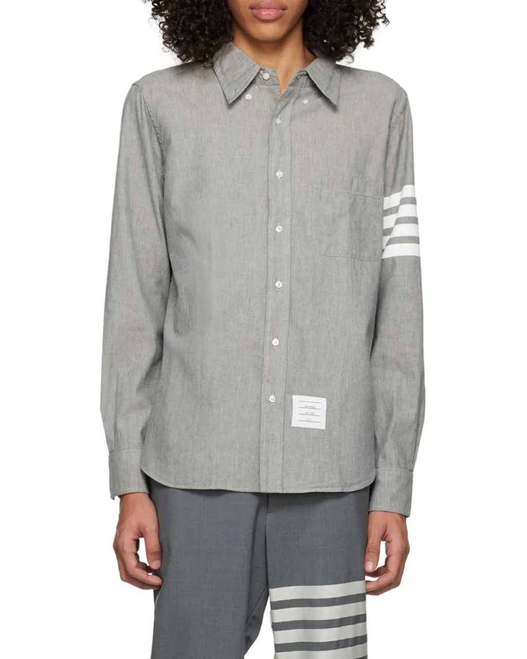 4-Bar Denim Shirt