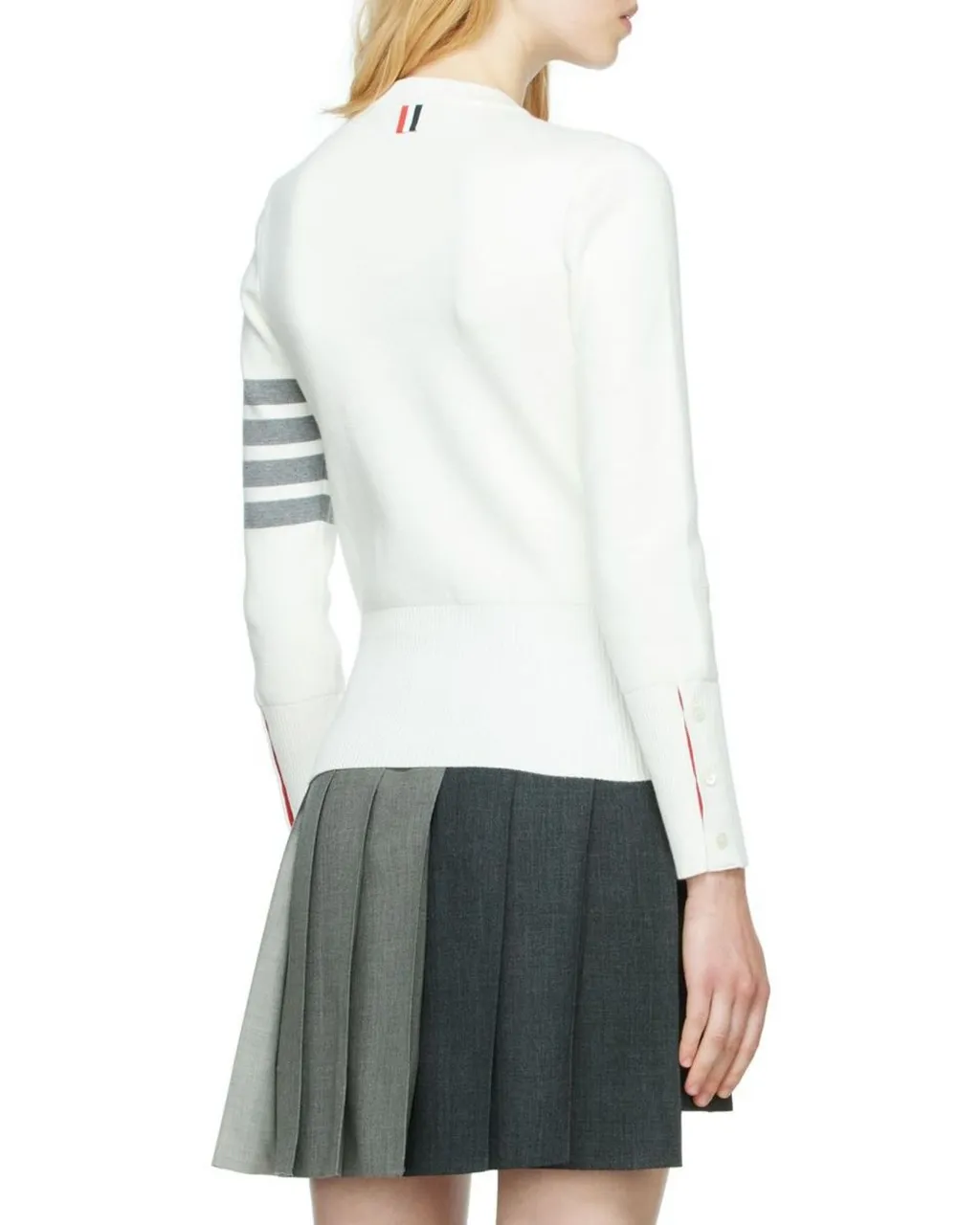 4-Bar Crewneck Knitted Jumper