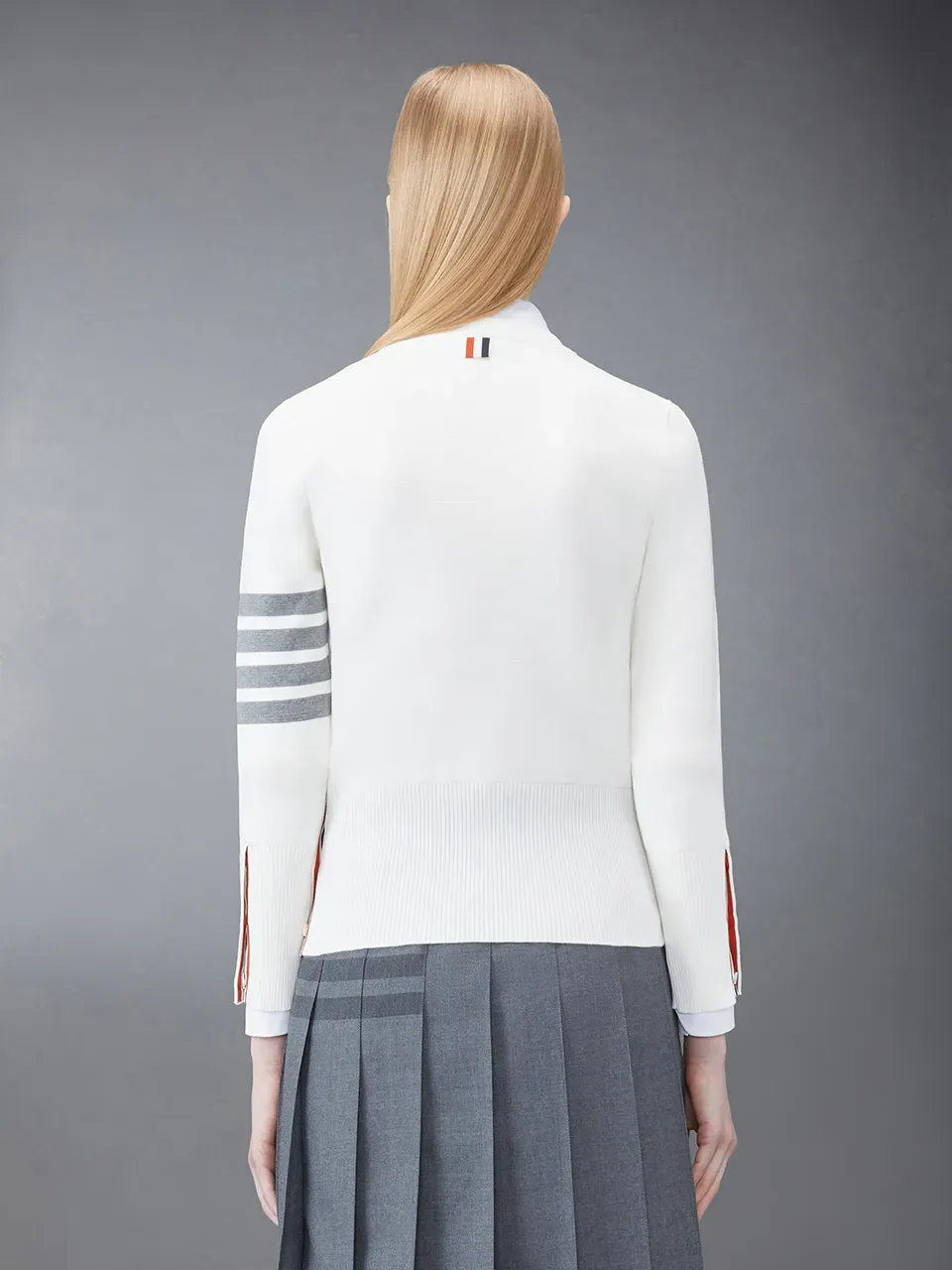 4-Bar Crewneck Knitted Jumper