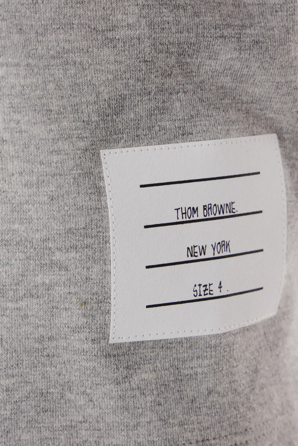 4-Bar Striped Crewneck Sweatshirt