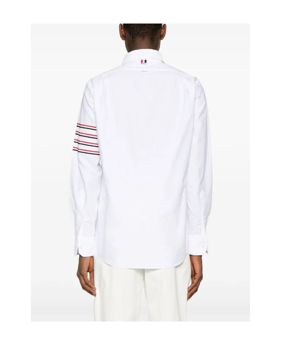 4-Bar Stripe Detailed Buttoned Shirt