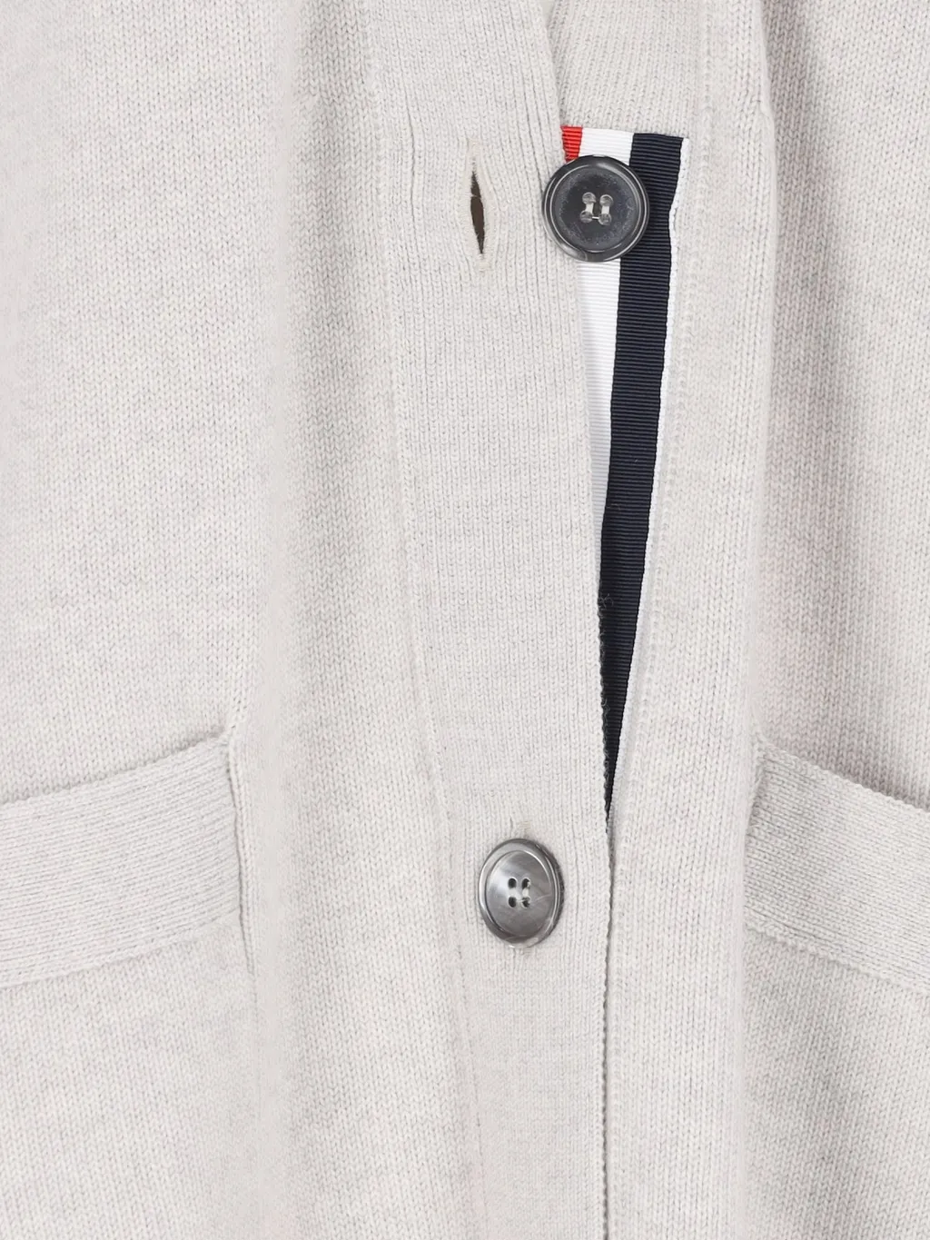 Virgin Wool V-Neck Cardigan