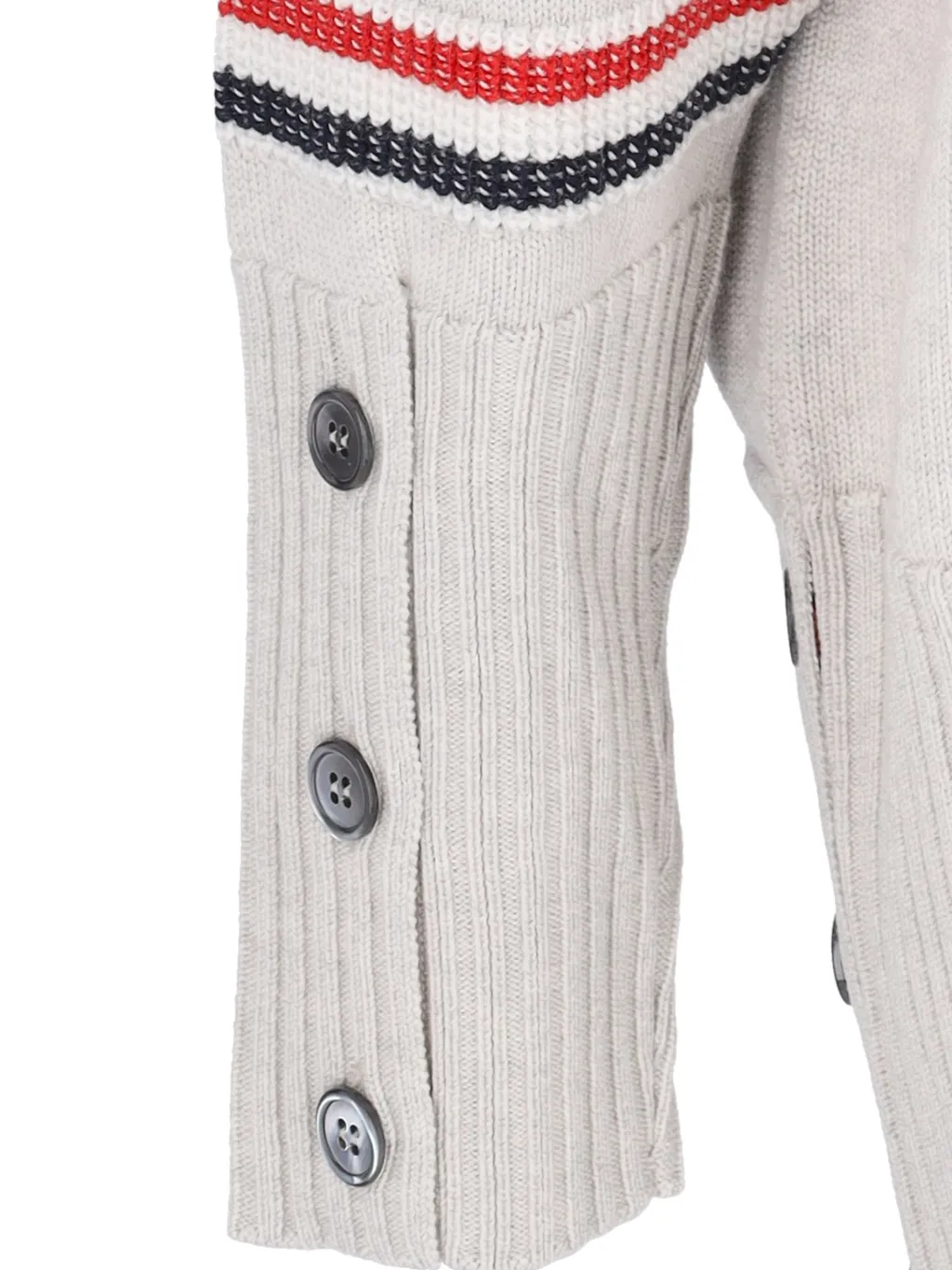 Virgin Wool V-Neck Cardigan