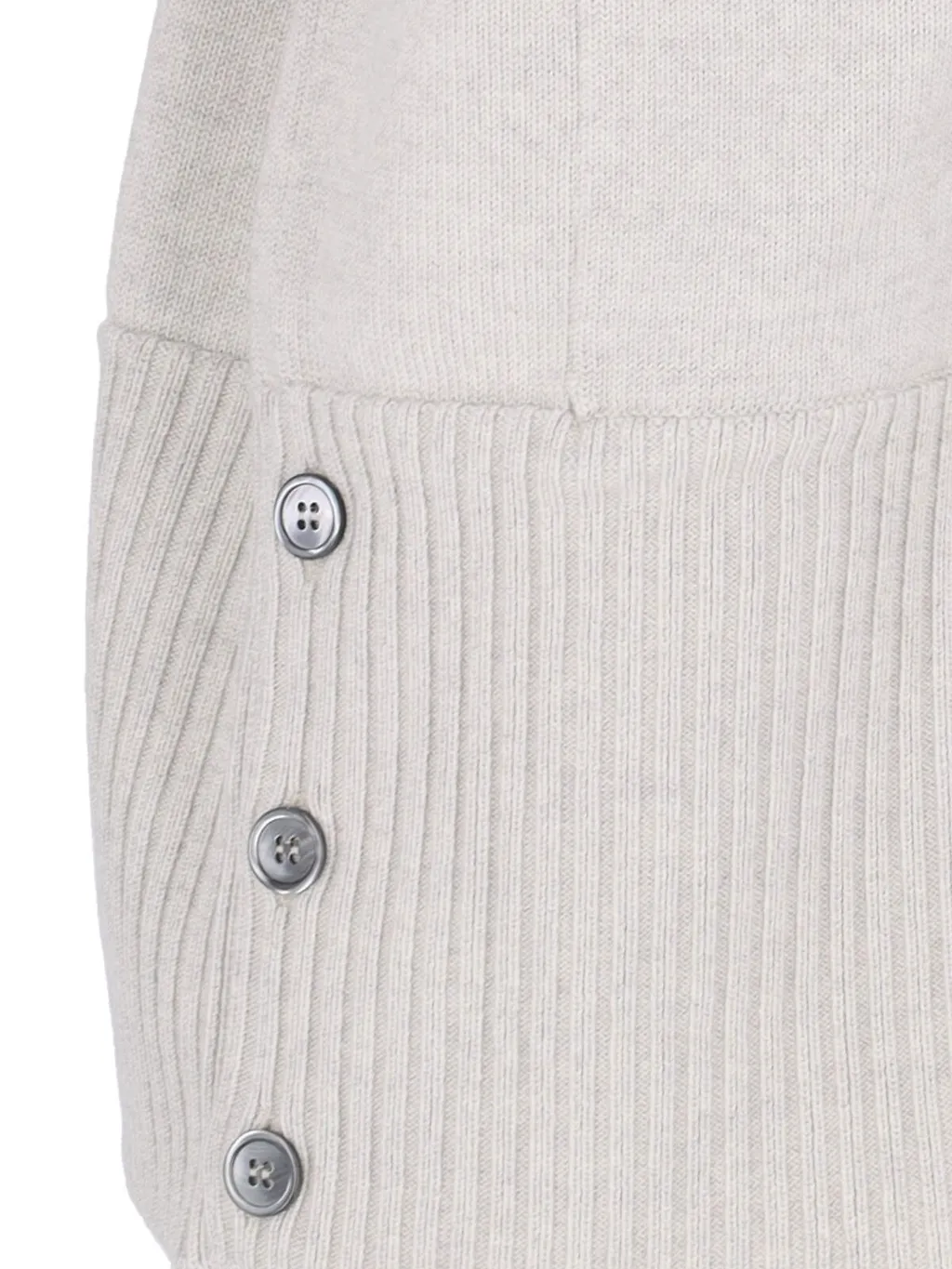 Virgin Wool V-Neck Cardigan