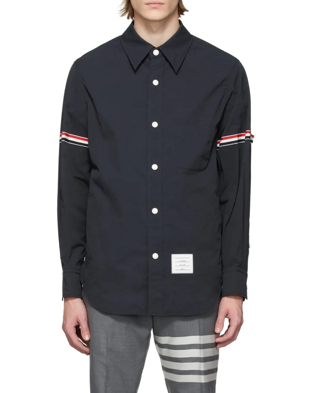 Snap Front Over Shirt Jacket