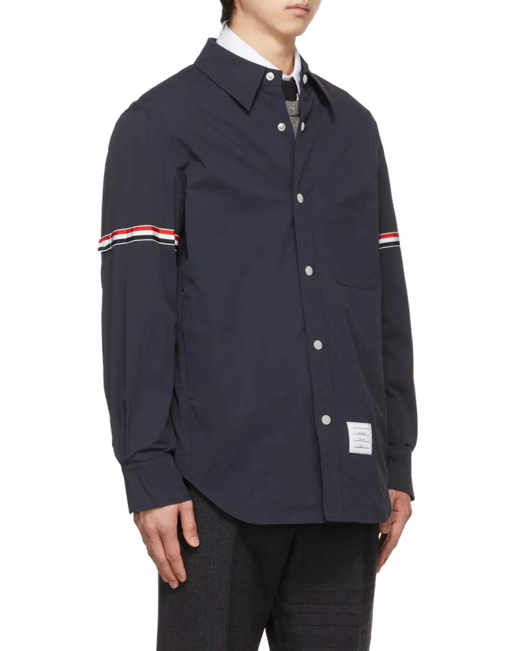 Snap Front Over Shirt Jacket