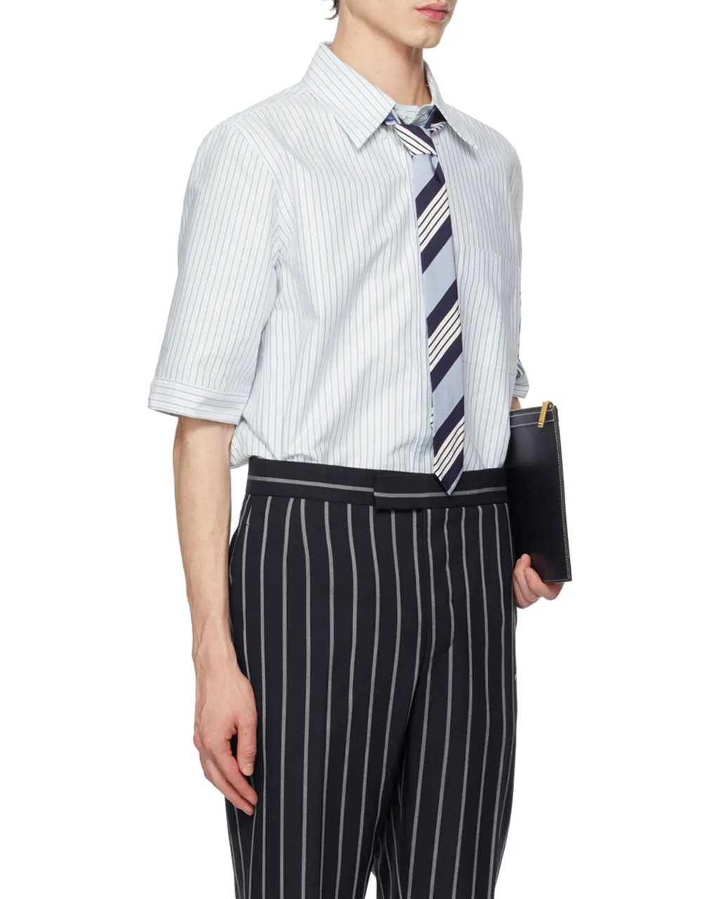 Striped Short-Sleeved Shirt