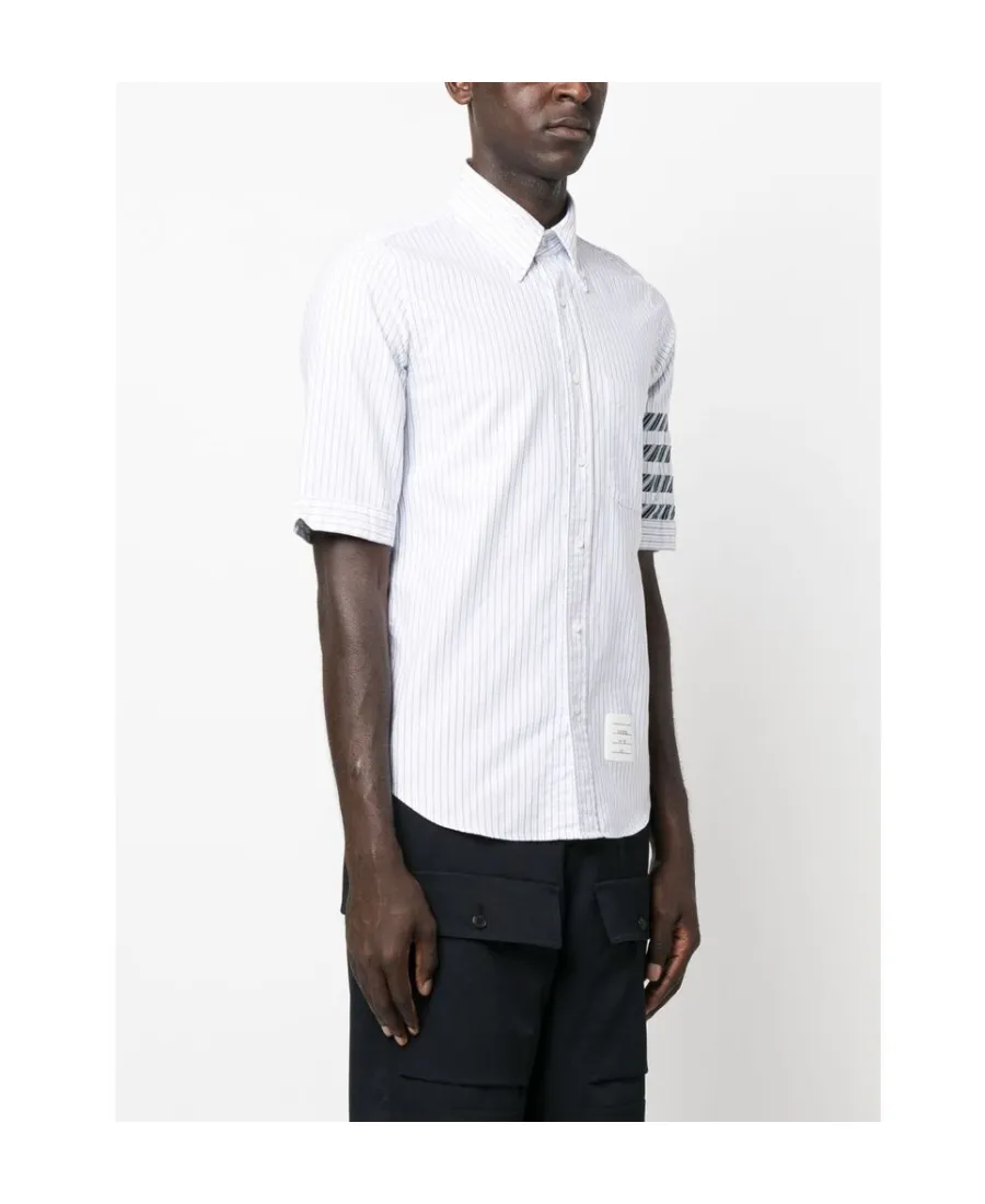 Striped Short-Sleeved Shirt