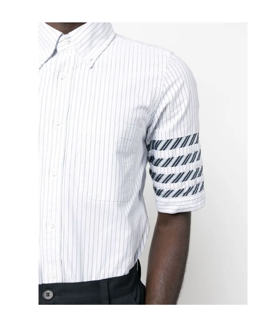Striped Short-Sleeved Shirt