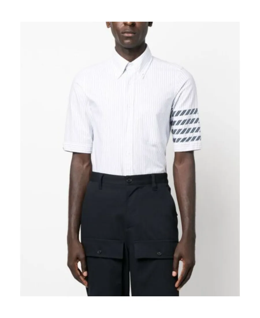Striped Short-Sleeved Shirt
