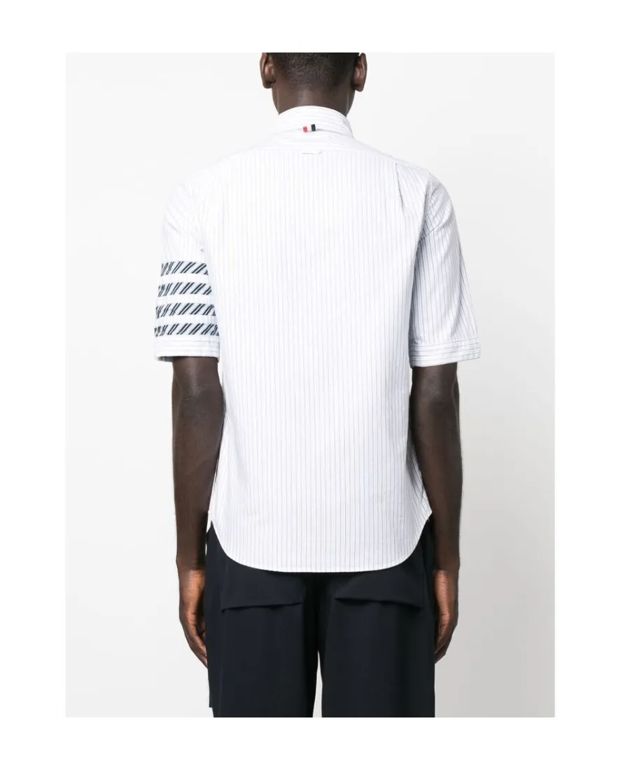 Striped Short-Sleeved Shirt