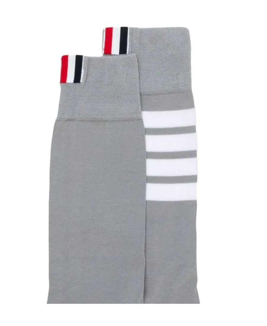 4-Bar Intarsia Socks