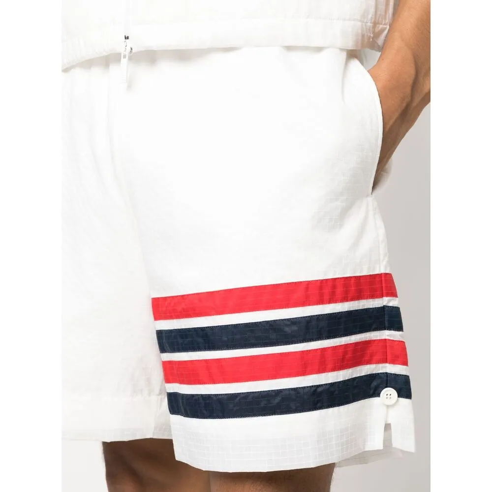 4-Bar Stripe Detailed Shorts