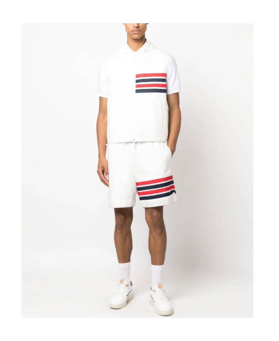 4-Bar Stripe Detailed Shorts