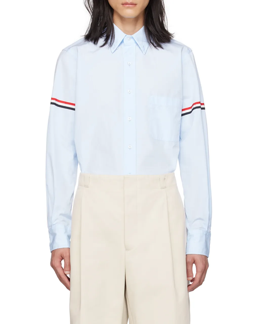 Rwb Striped Long-Sleeved Shirt