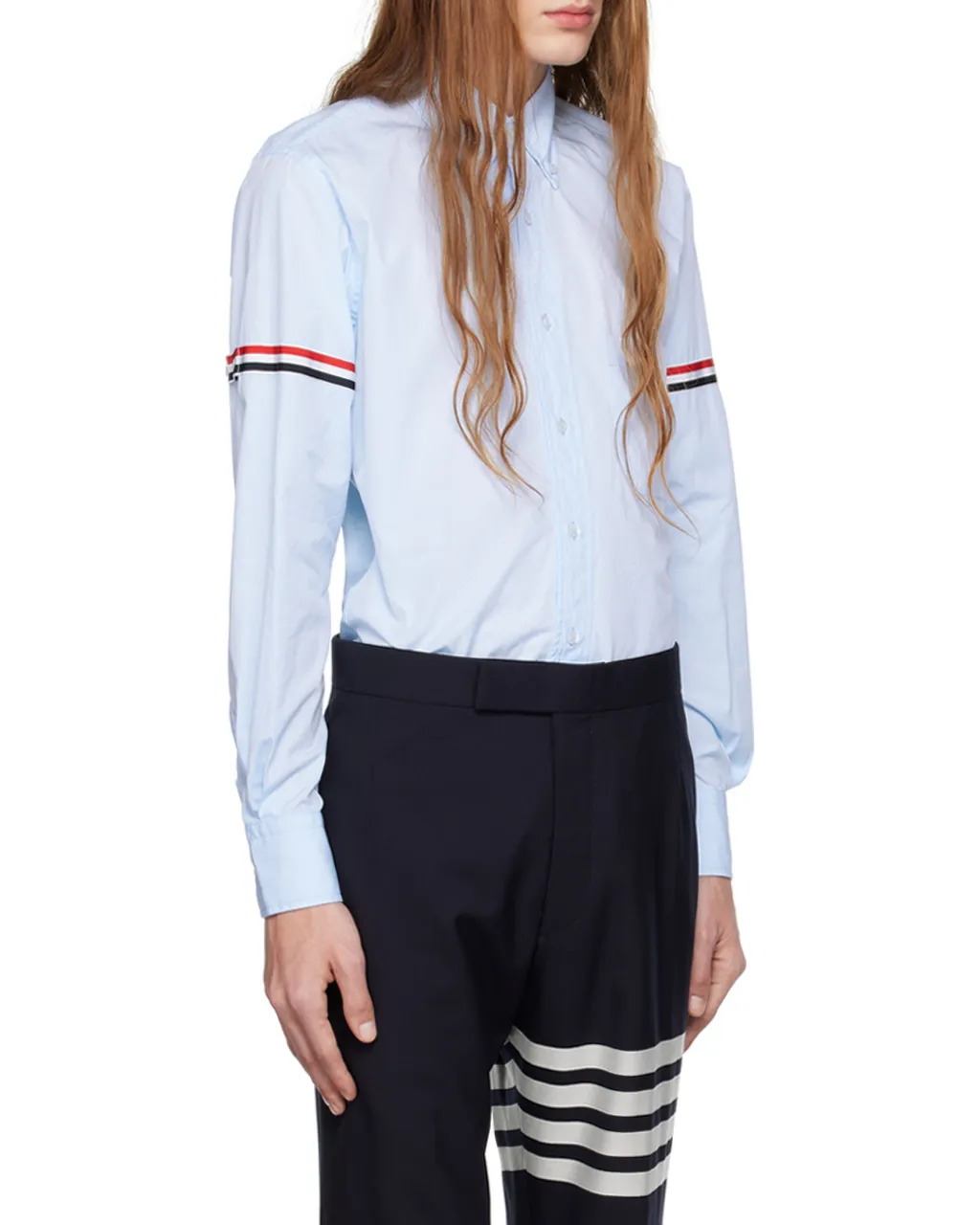 Rwb Striped Long-Sleeved Shirt
