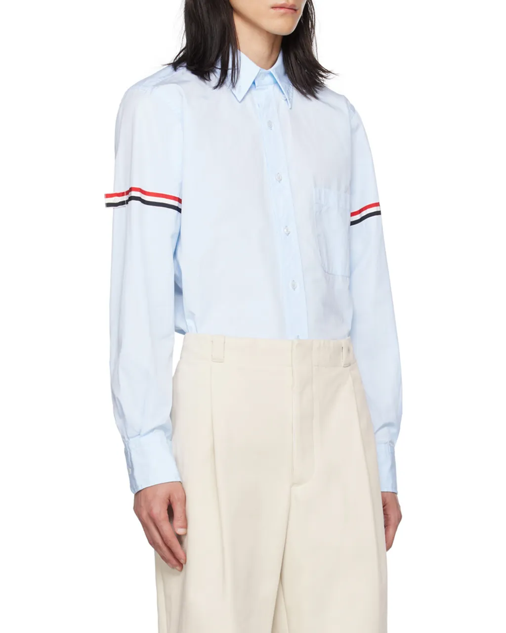 Rwb Striped Long-Sleeved Shirt